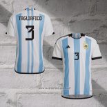 Argentina Player Tagliafico Home Shirt 2022