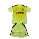 Aston Villa Goalkeeper Shirt Kid 2025-2026 Yellow