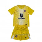 Atletico Madrid Goalkeeper Shirt Kid 2025-2026 Yellow