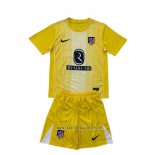 Atletico Madrid Goalkeeper Shirt Kid 2025-2026 Yellow