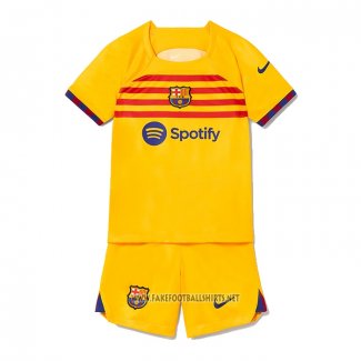 Barcelona Fourth Shirt Kid 2022-2023