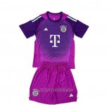 Bayern Munich Goalkeeper Shirt Kid 2025-2026 Purpura