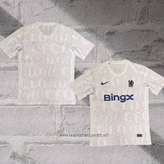 Chelsea Shirt Pre-Match 2025-2026 White