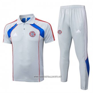 Conjunto Polo Bayern Munich 2025-2026 Grey