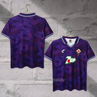Fiorentina Home Retro Shirt 92-93