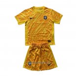 Holland Away Goalkeeper Shirt Kid 2024