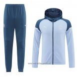 Hooded Tracksuit Manchester City 2024-2025 Blue