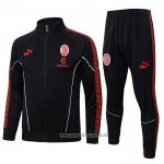 Jacket Tracksuit AC Milan Kid 2025-2026 Black