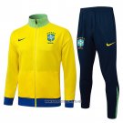 Jacket Tracksuit Brazil 2025-2026 Yellow