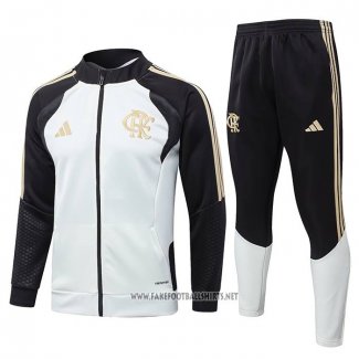 Jacket Tracksuit Flamengo Kid 2026-2027 White