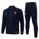 Jacket Tracksuit France Kid 2026-2027 Blue
