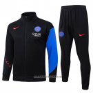 Jacket Tracksuit Paris Saint-Germain 2025-2026 Black Blue
