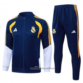 Jacket Tracksuit Real Madrid Kid 2026-2027 Blue