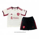 Liverpool Away Shirt Kid 2025-2026
