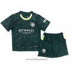 Manchester City Fourth Shirt Kid 2025-2026