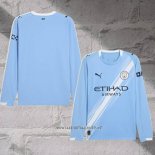 Manchester City Home Shirt Long Sleeve 2025-2026