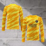 Paris Saint-Germain Goalkeeper Shirt Long Sleeve 2023-2024 Yellow