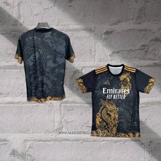 Real Madrid Dragon Shirt 2025-2026 Black