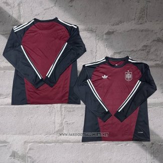 Spain Away Goalkeeper Shirt Long Sleeve 2026
