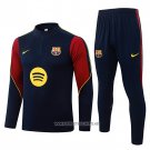 Sweatshirt Tracksuit Barcelona Kid 2026-2027 Blue Red