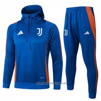 Sweatshirt Tracksuit Juventus Kid 2024-2025 Blue