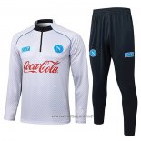 Sweatshirt Tracksuit Napoli Kid 2025-2026 White