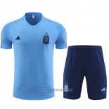 Tracksuit Argentina Short Sleeve 2023-2024 Blue Oscuro - Shorts