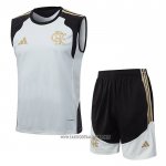 Tracksuit Flamengo Without Sleeves 2025-2026 Cream