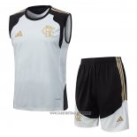 Tracksuit Flamengo Without Sleeves 2025-2026 Cream