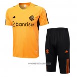 Tracksuit SC Internacional Short Sleeve 2023-2024 Orange - Shorts